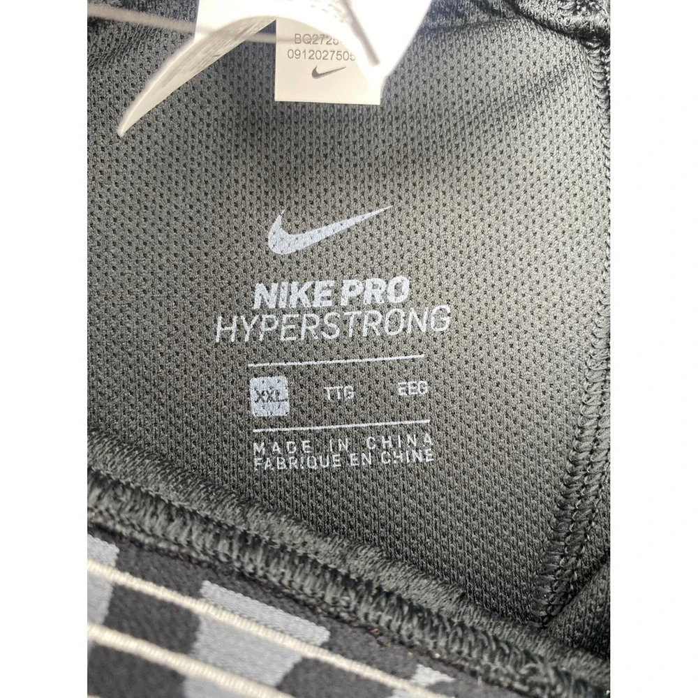 Nike Pro Hyperstrong Padded Football Shorts Mens XXL Black Impact Compression